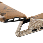 Footprints in the sand phone case
