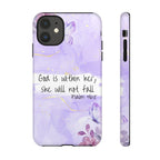 God Is Within Her Non MagSafe phone Case