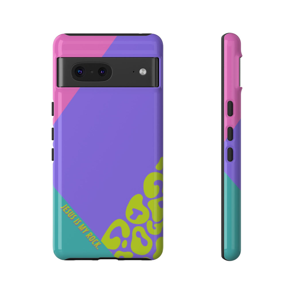 Jesus is My Rock 90's Themed Phone Case