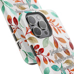 Submit to God Fall floral phone case