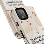 Psalm 91:4 Chicken Phone Case