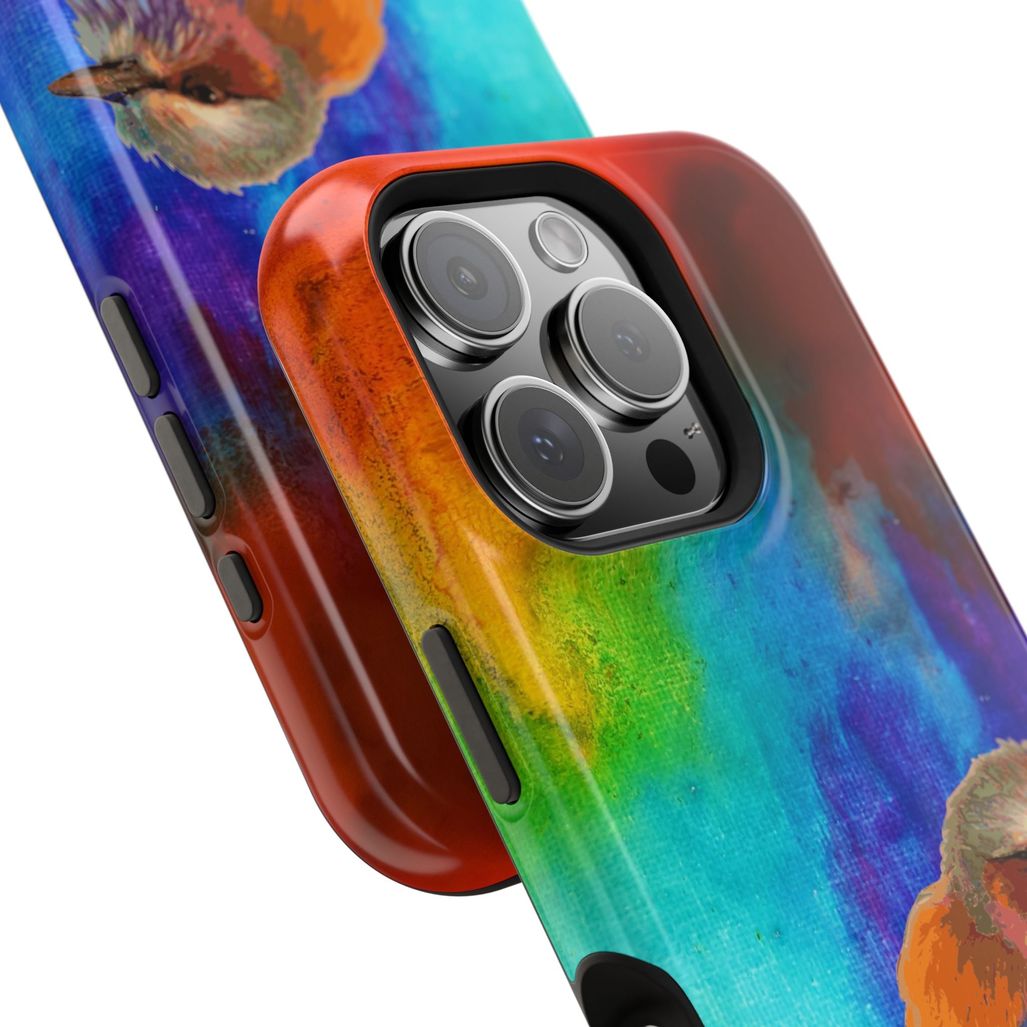 Consider the sparrow's watercolor phone case
