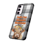 Faith Can Mooooove Mountains Phone Case
