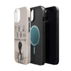 Armor of God (Dark haired woman) phone case