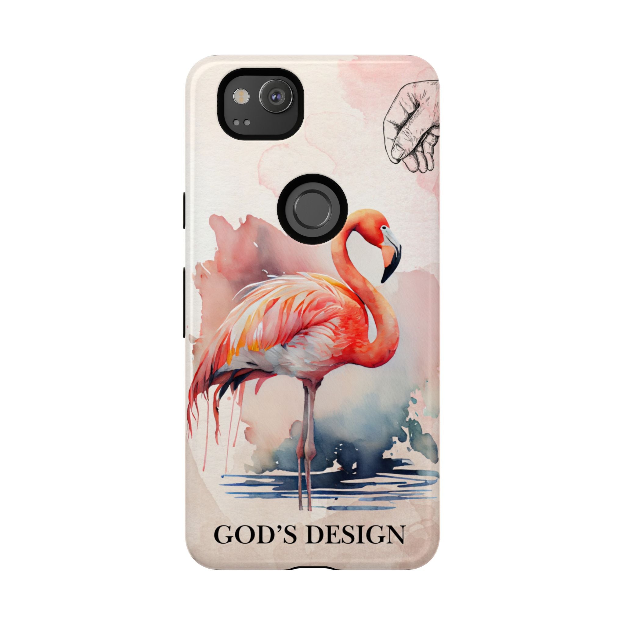 God’s Design Pink Flamingo Case