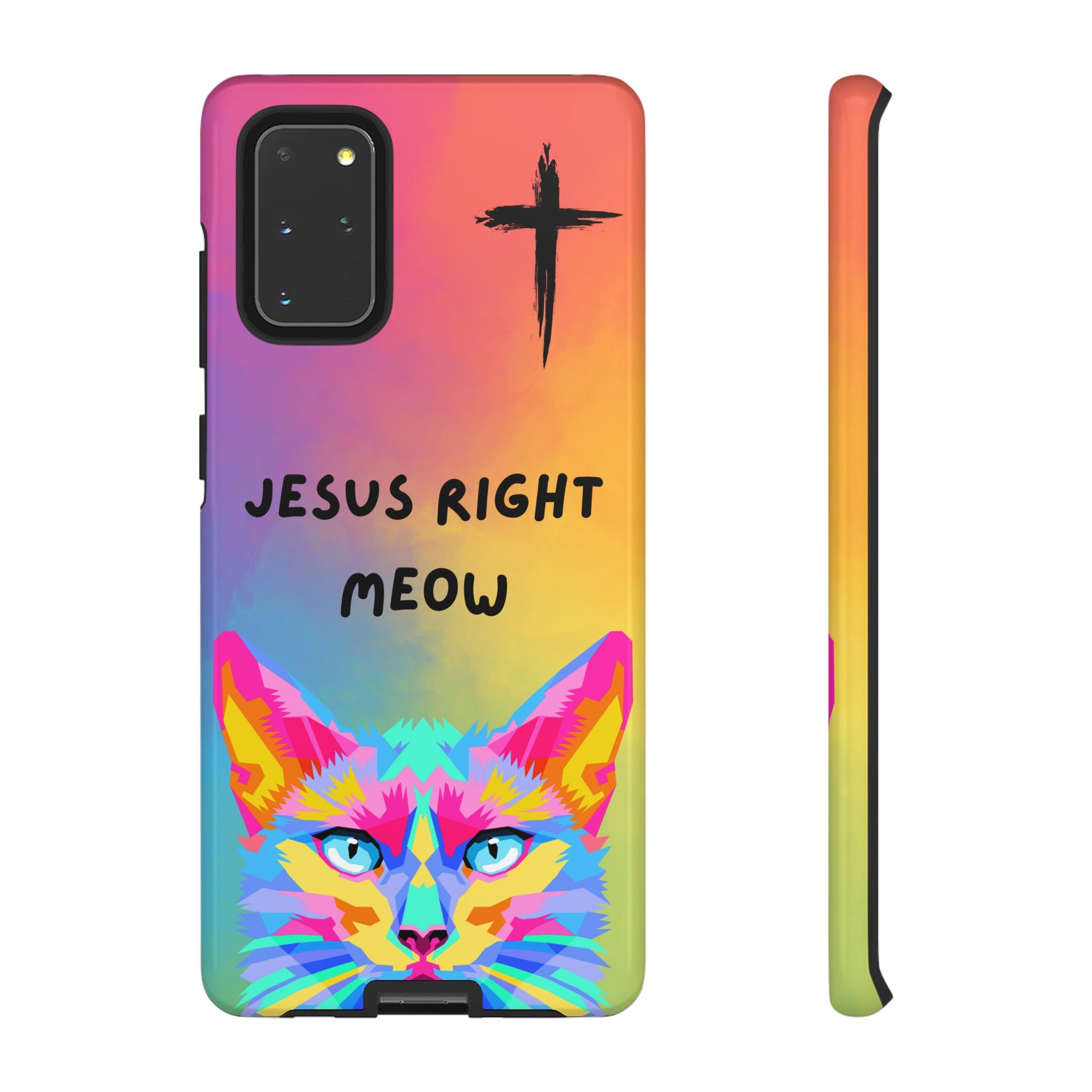 Jesus Right Meow Non MagSafe Phone Case