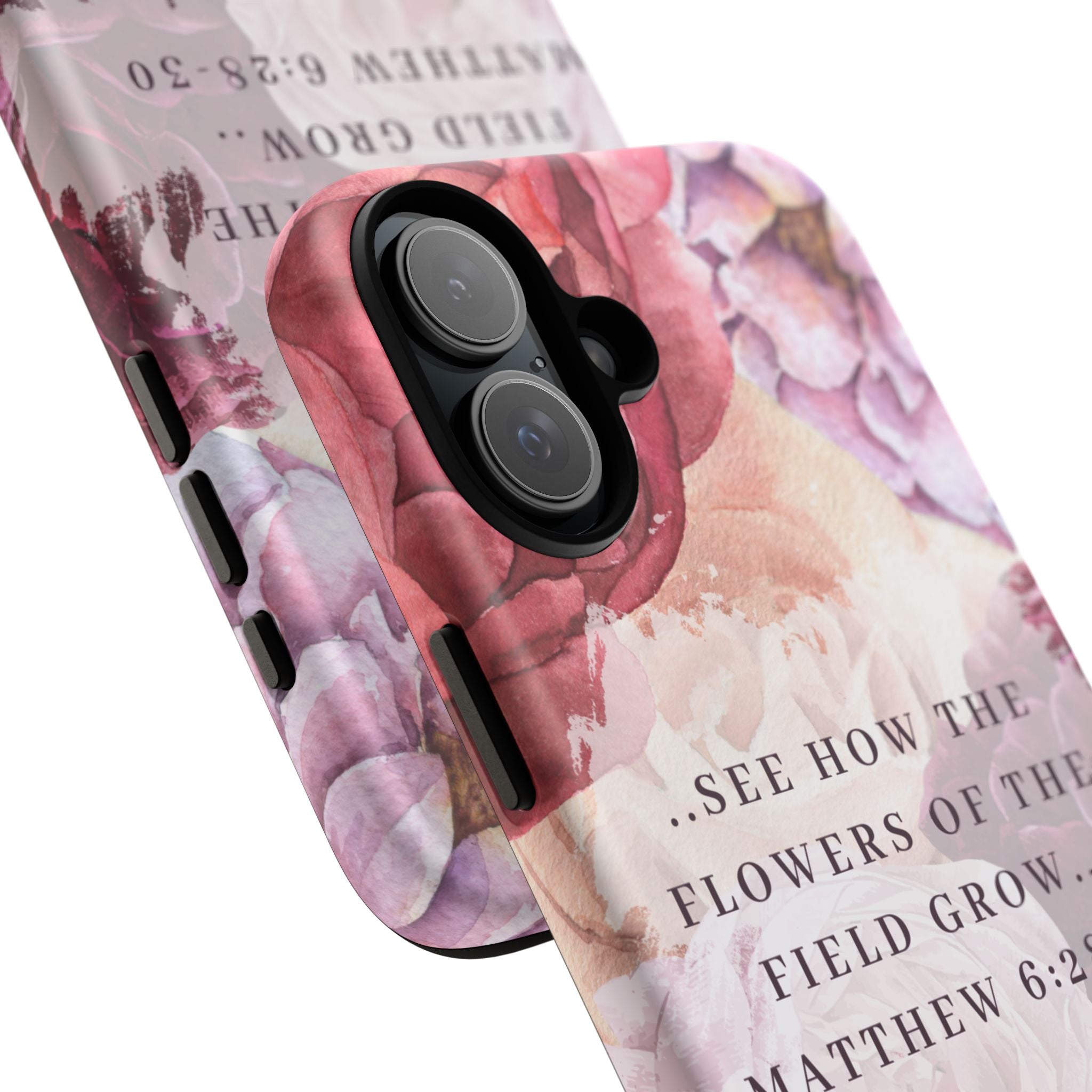Matthew 6:28 Floral Samsung/Android Phone Case