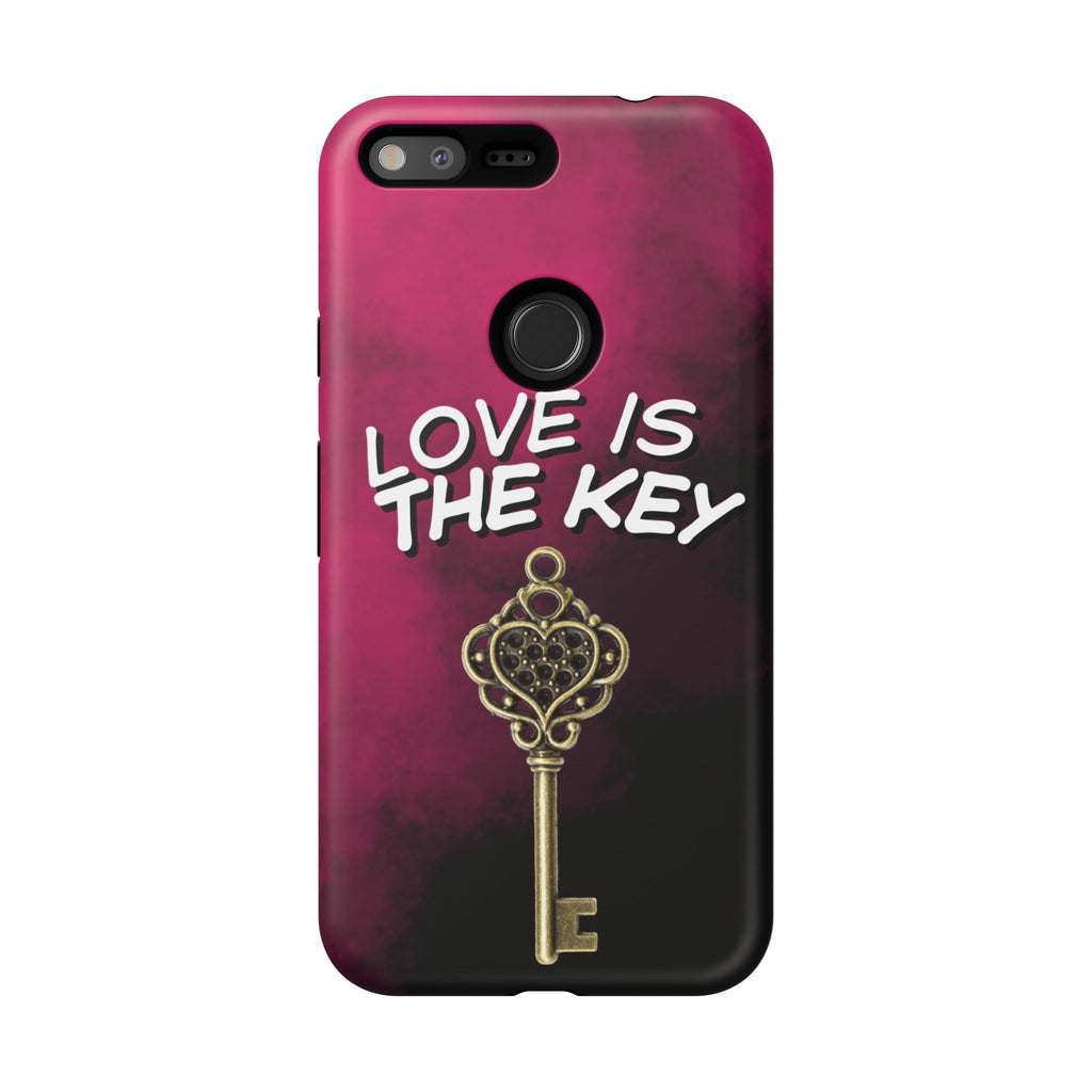 Love is the Key Phone Case
