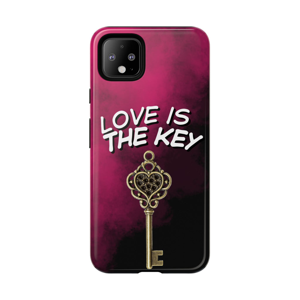 Love is the Key Phone Case