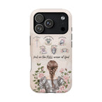 Armor of God (brown hair) phone case