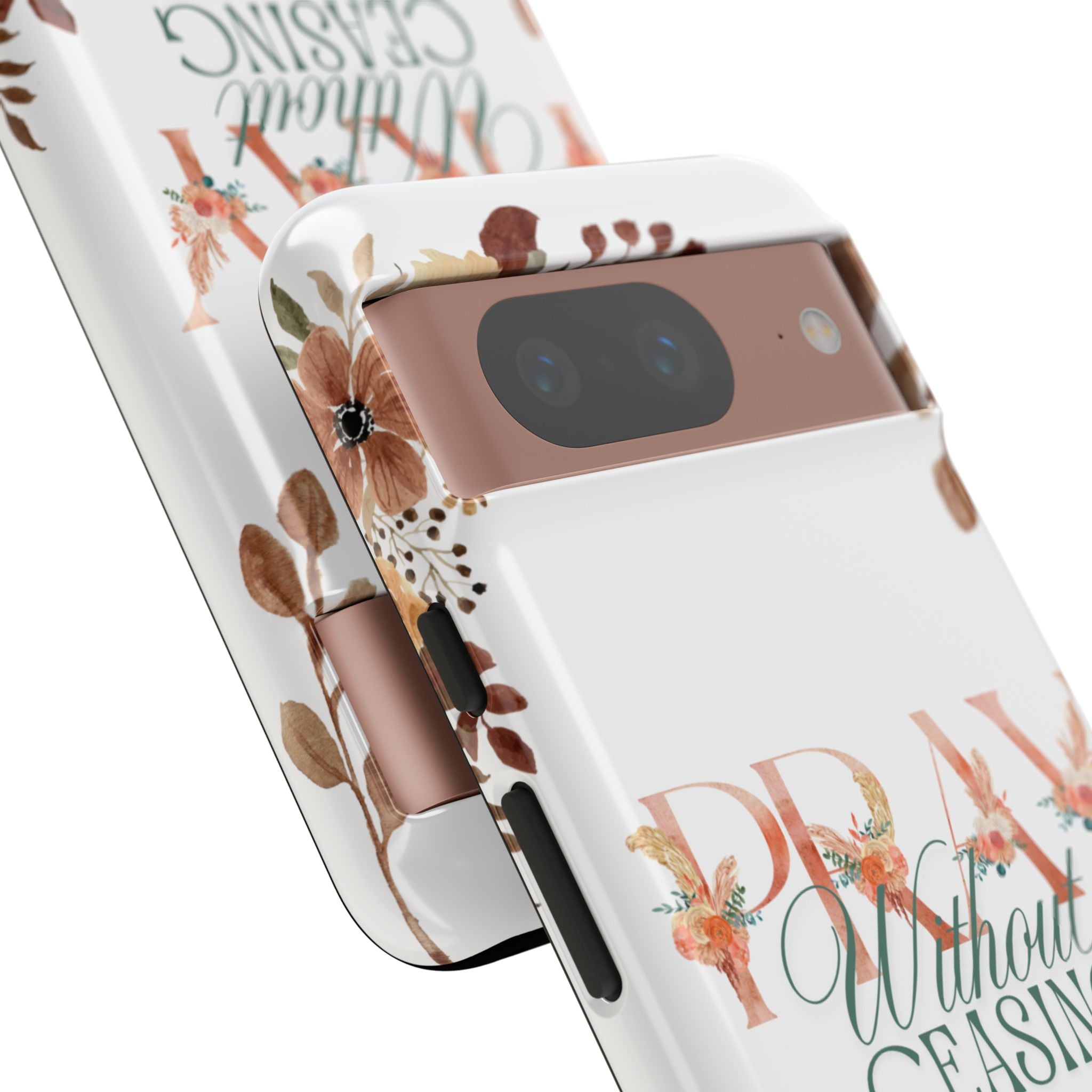 Pray Without Ceasing phone case