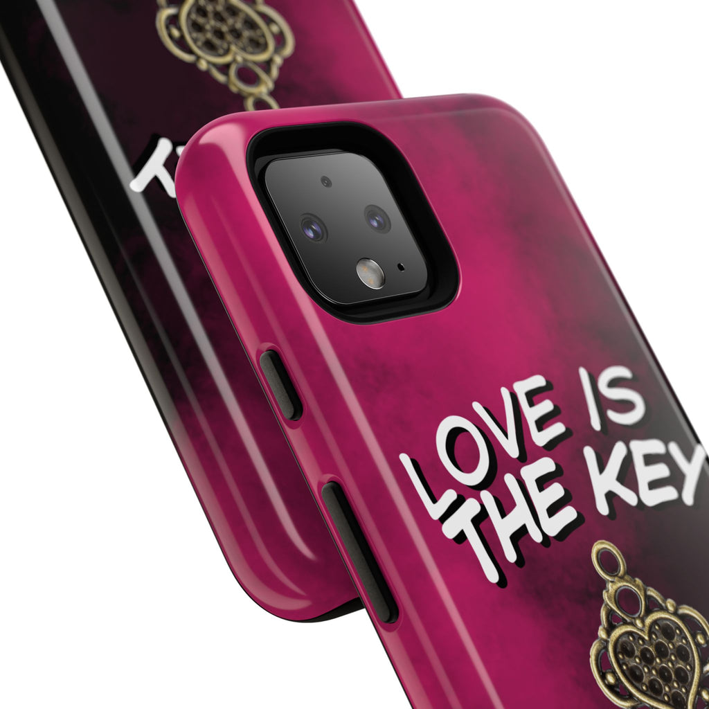 Love is the Key Phone Case
