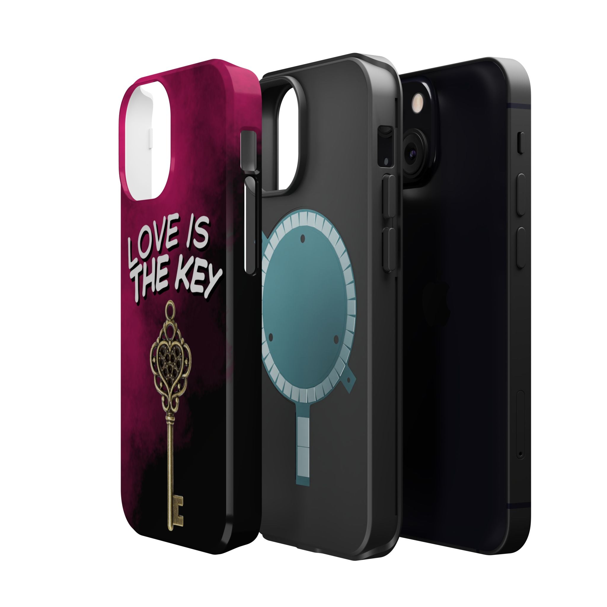 Love is the Key Phone Case
