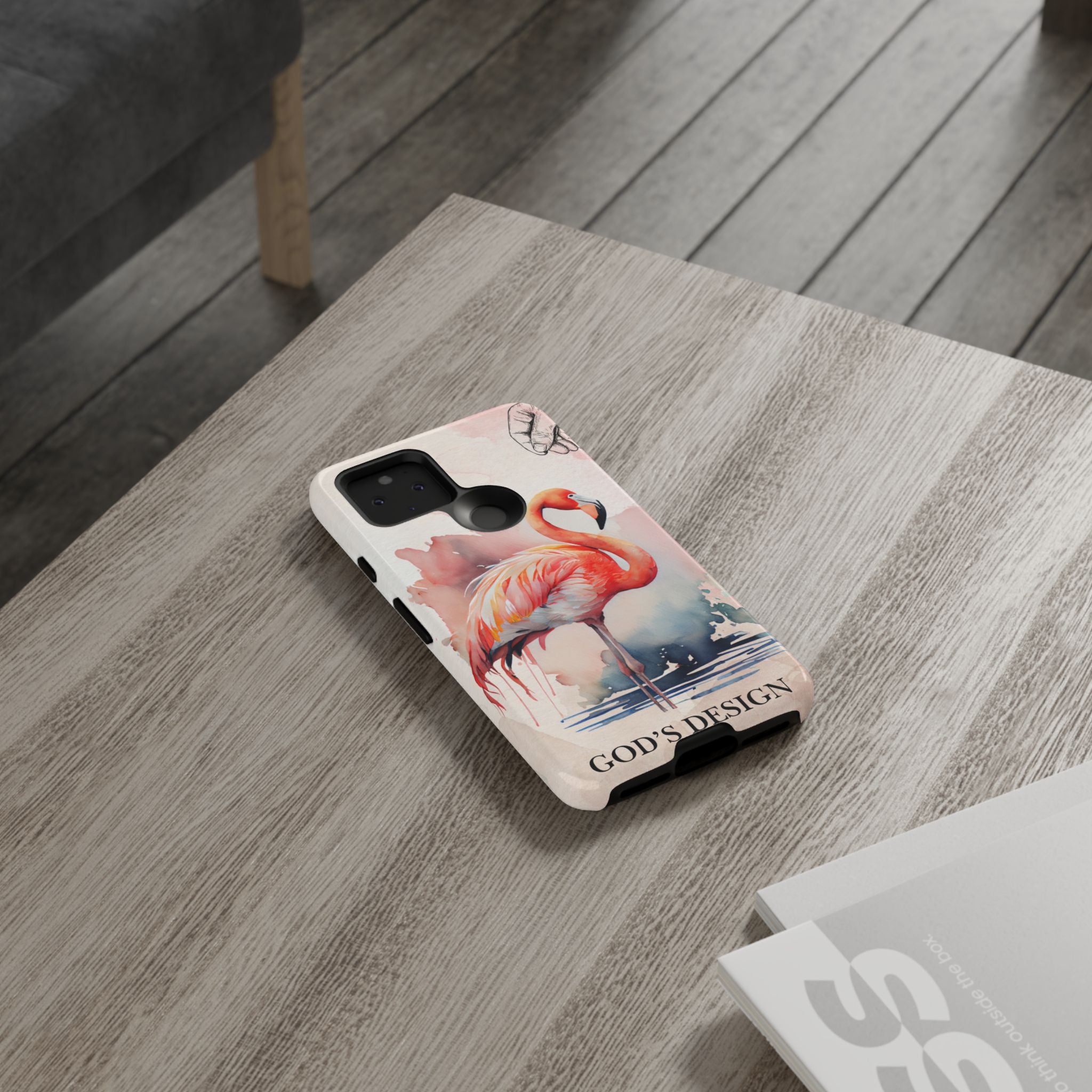 God’s Design Pink Flamingo Case