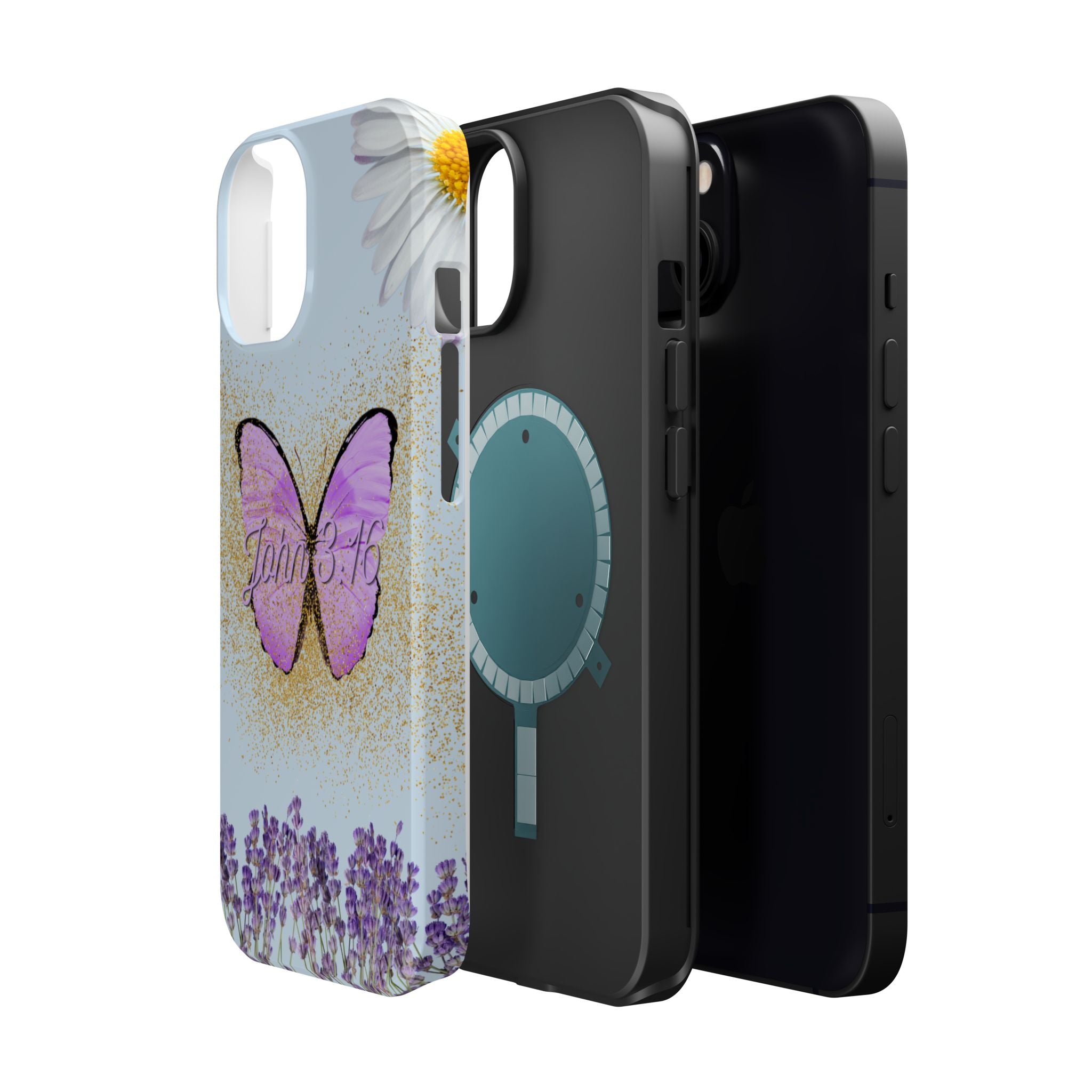 Butterfly Floral John 3:16