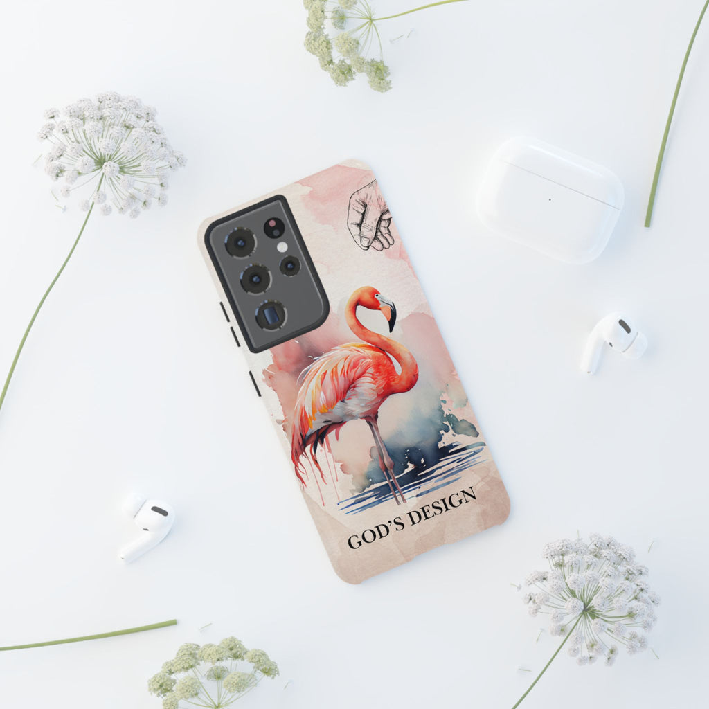God’s Design Pink Flamingo Case