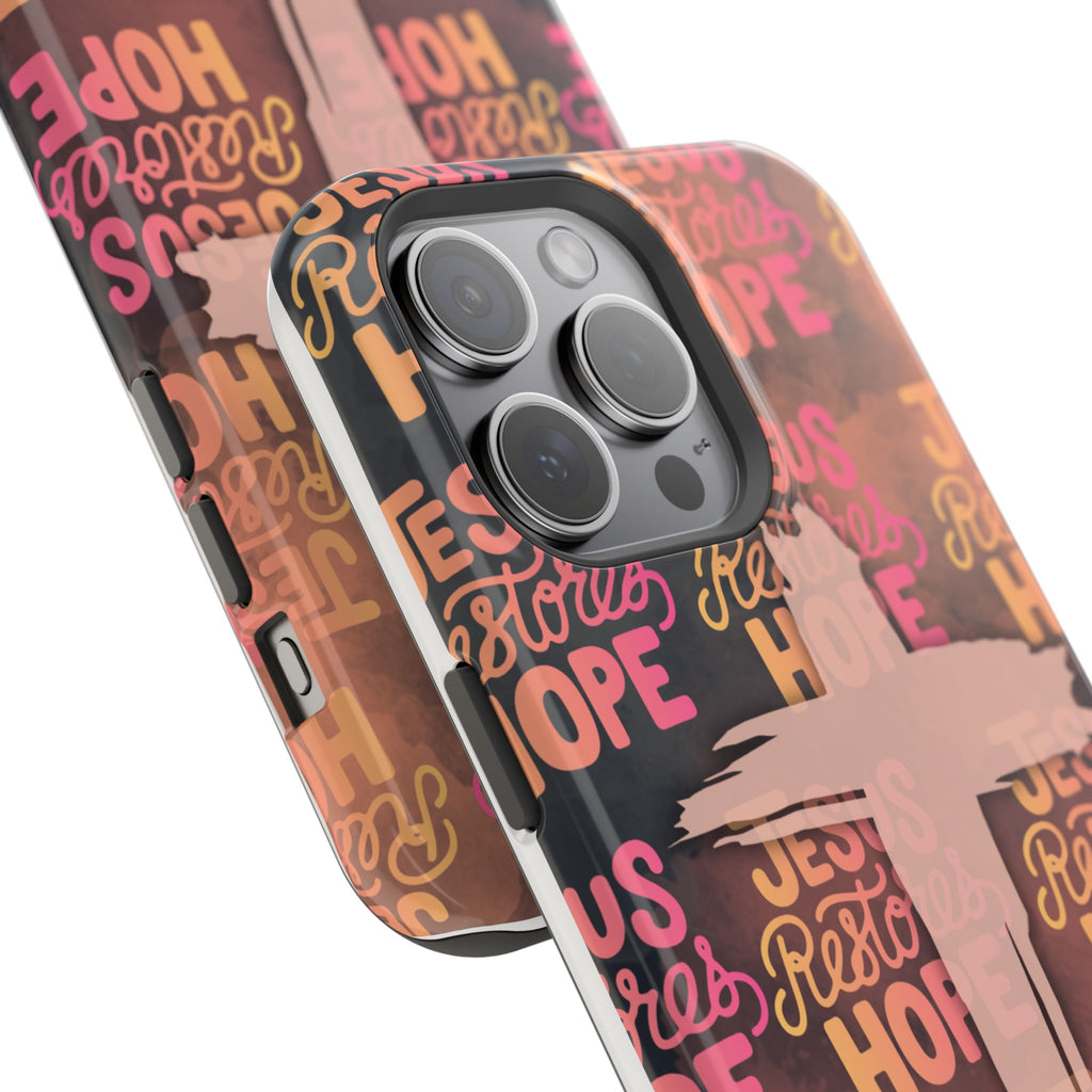 Jesus Restores Hope Phone Case