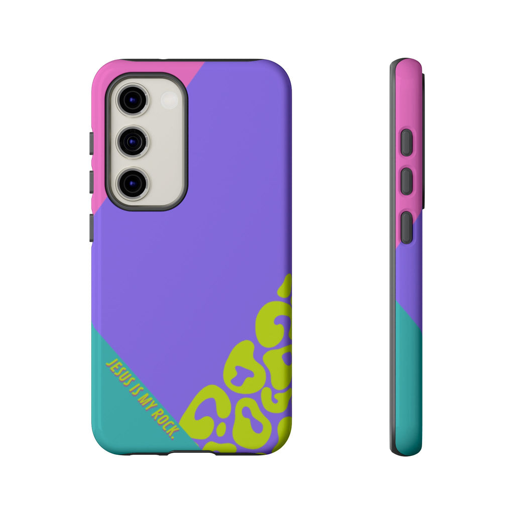 Jesus is My Rock 90's Themed Phone Case