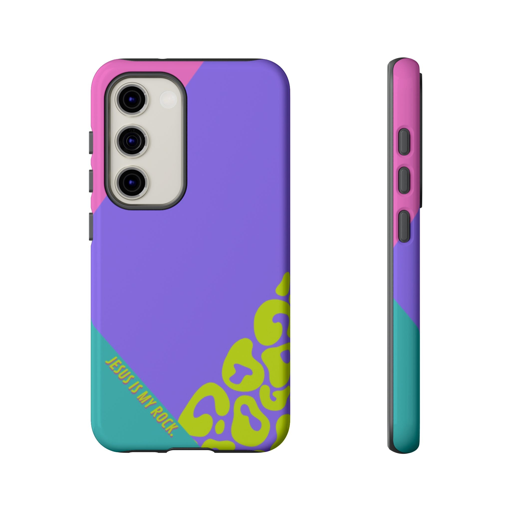 Jesus is My Rock 90's Themed Phone Case