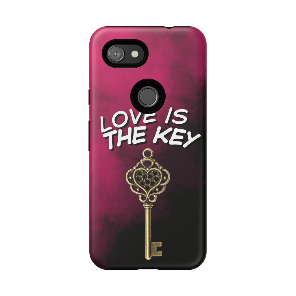 Love is the Key Phone Case
