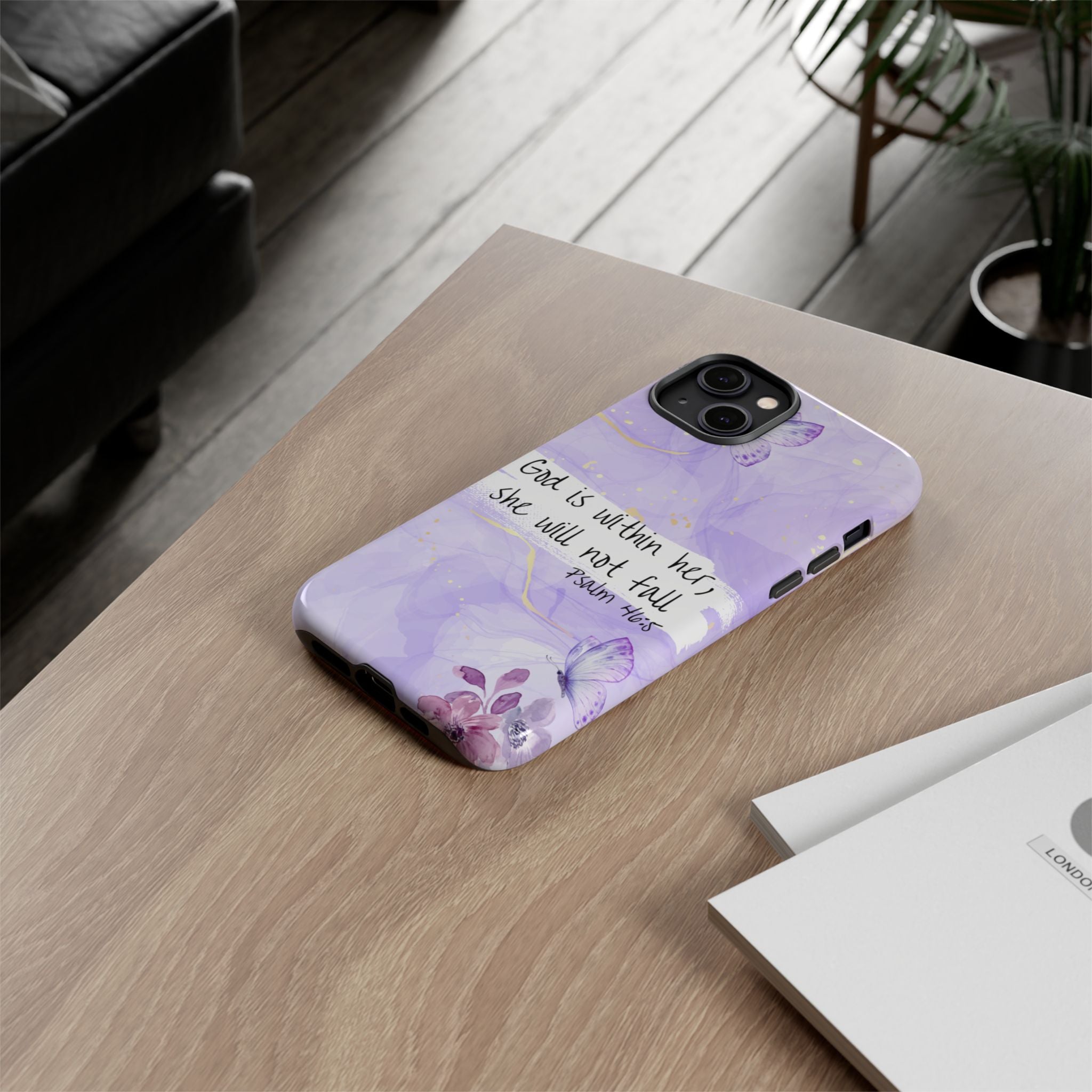 God Is Within Her Non MagSafe phone Case