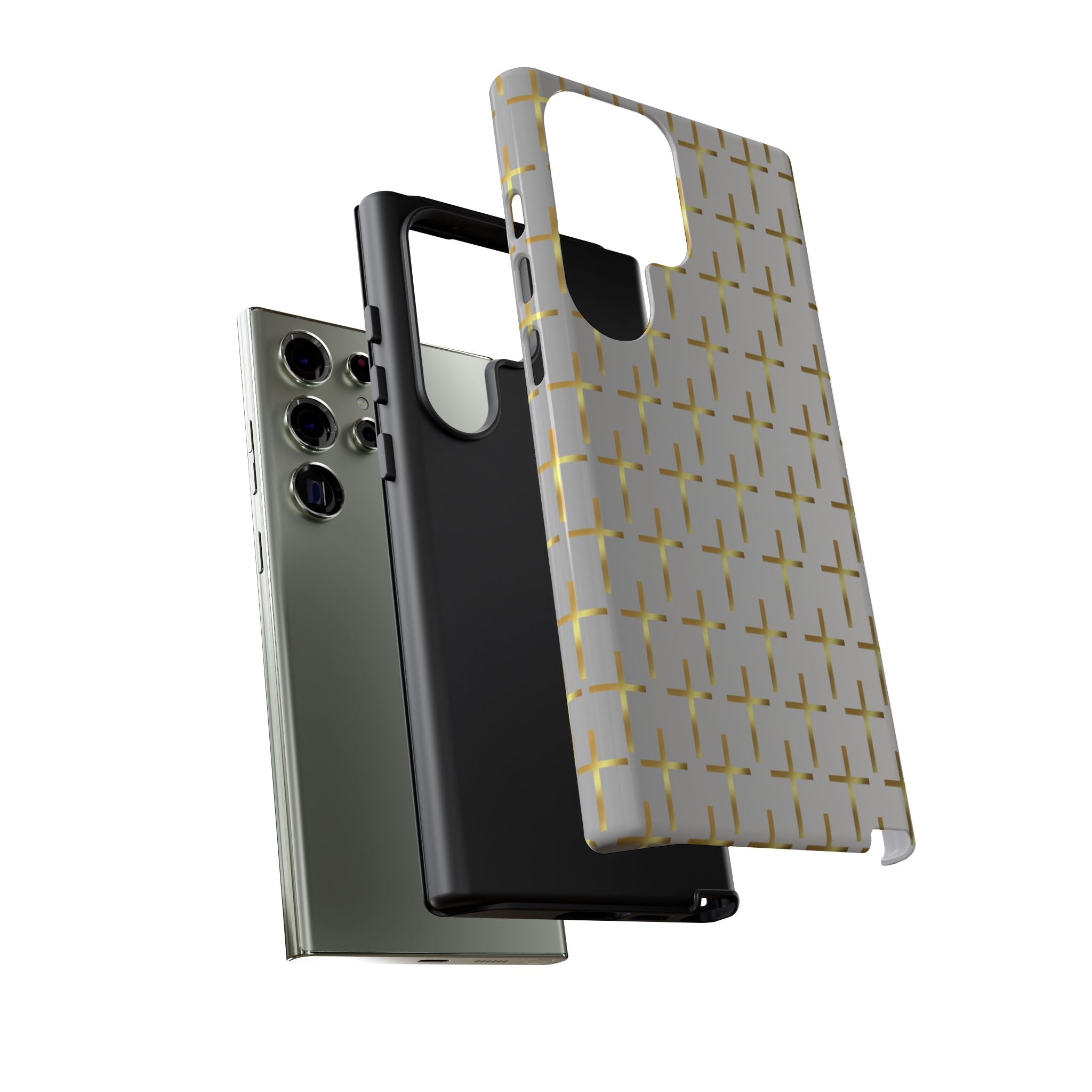 Protected cross phone case