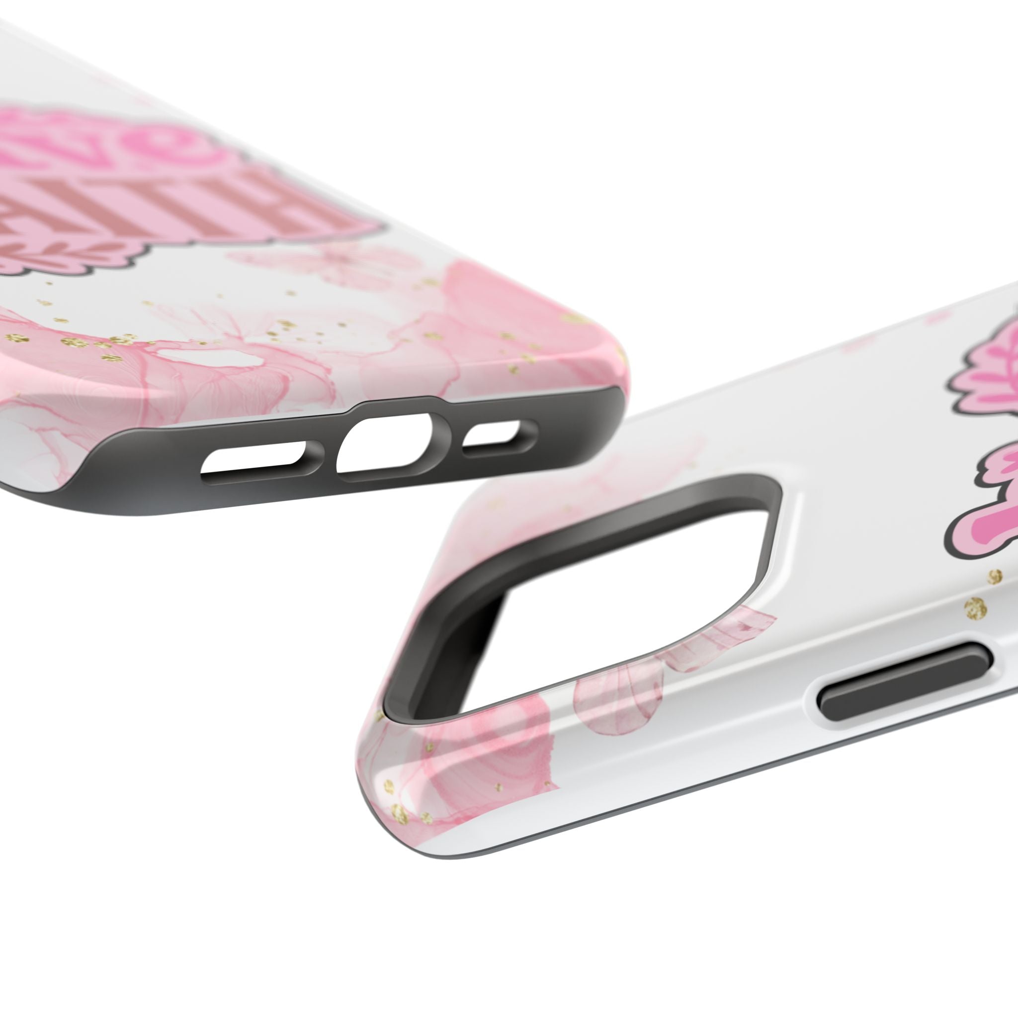 Have Faith Pink Butterfly Phone Case