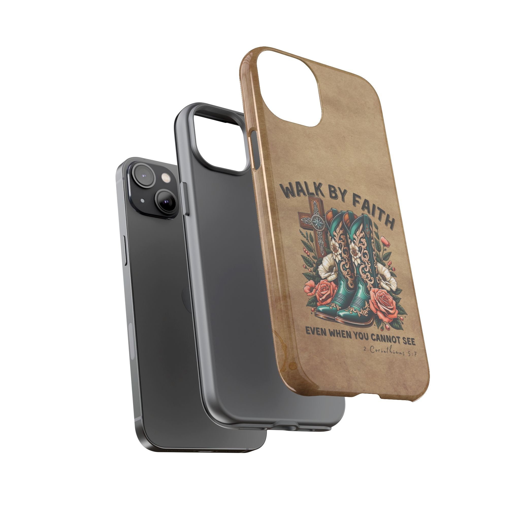 Walk By Faith Rustic Case