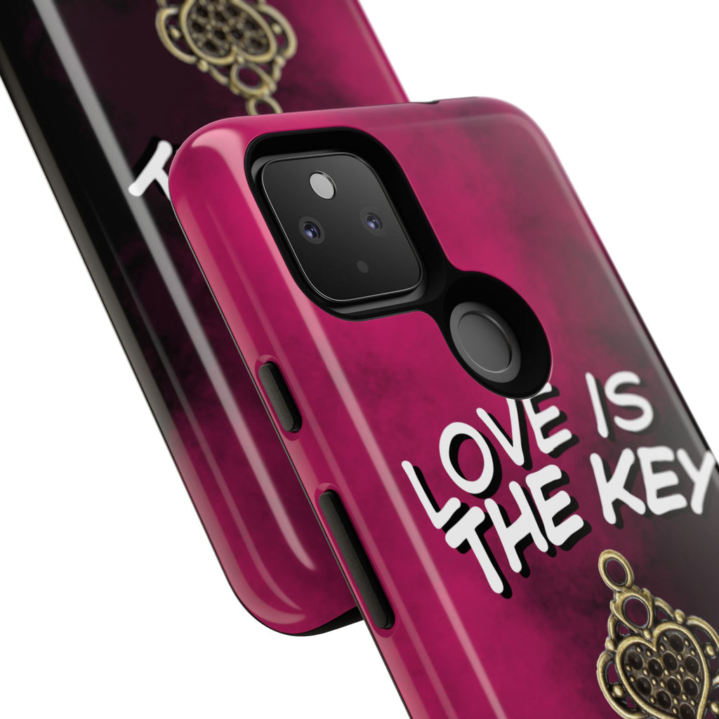 Love is the Key Phone Case