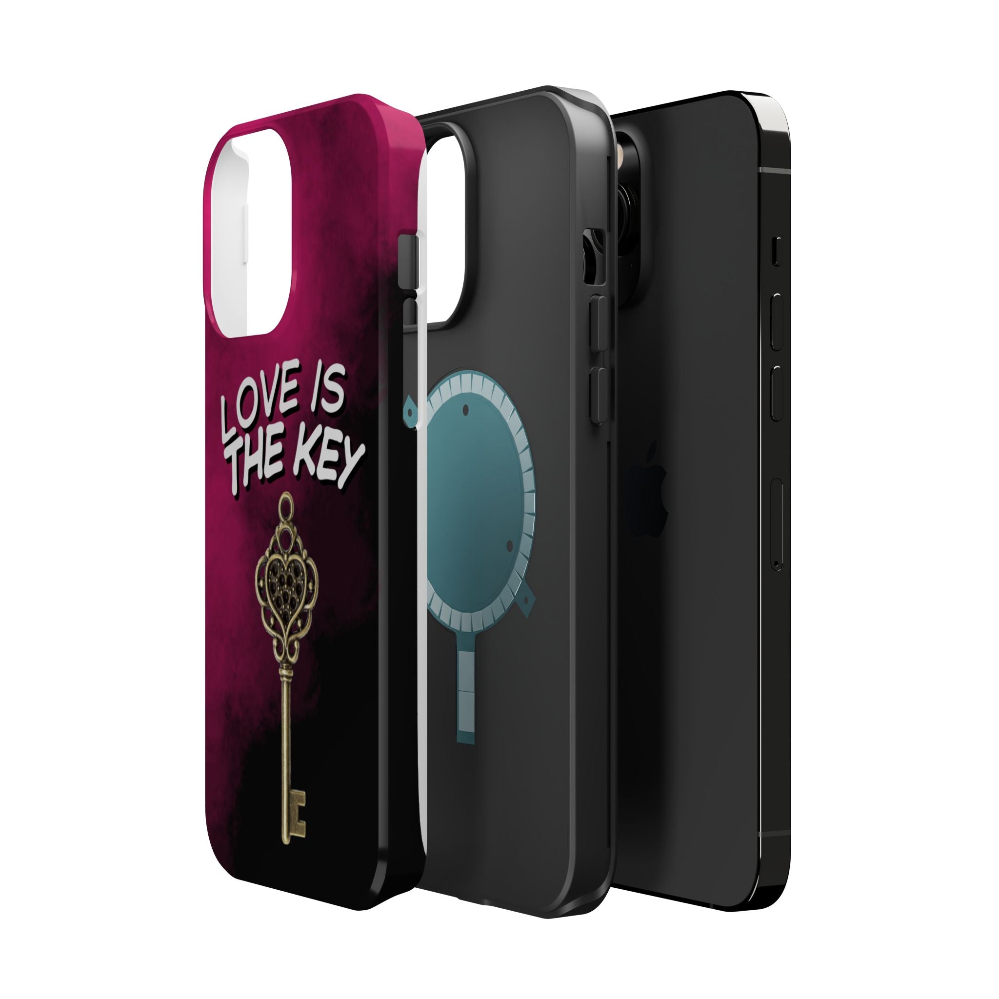 Love is the Key Phone Case