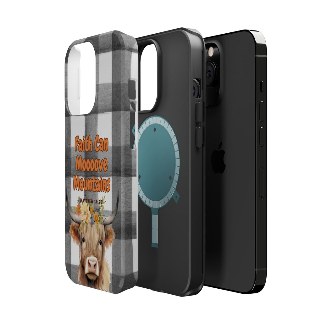 Faith Can Moooove Mountains Phone Case
