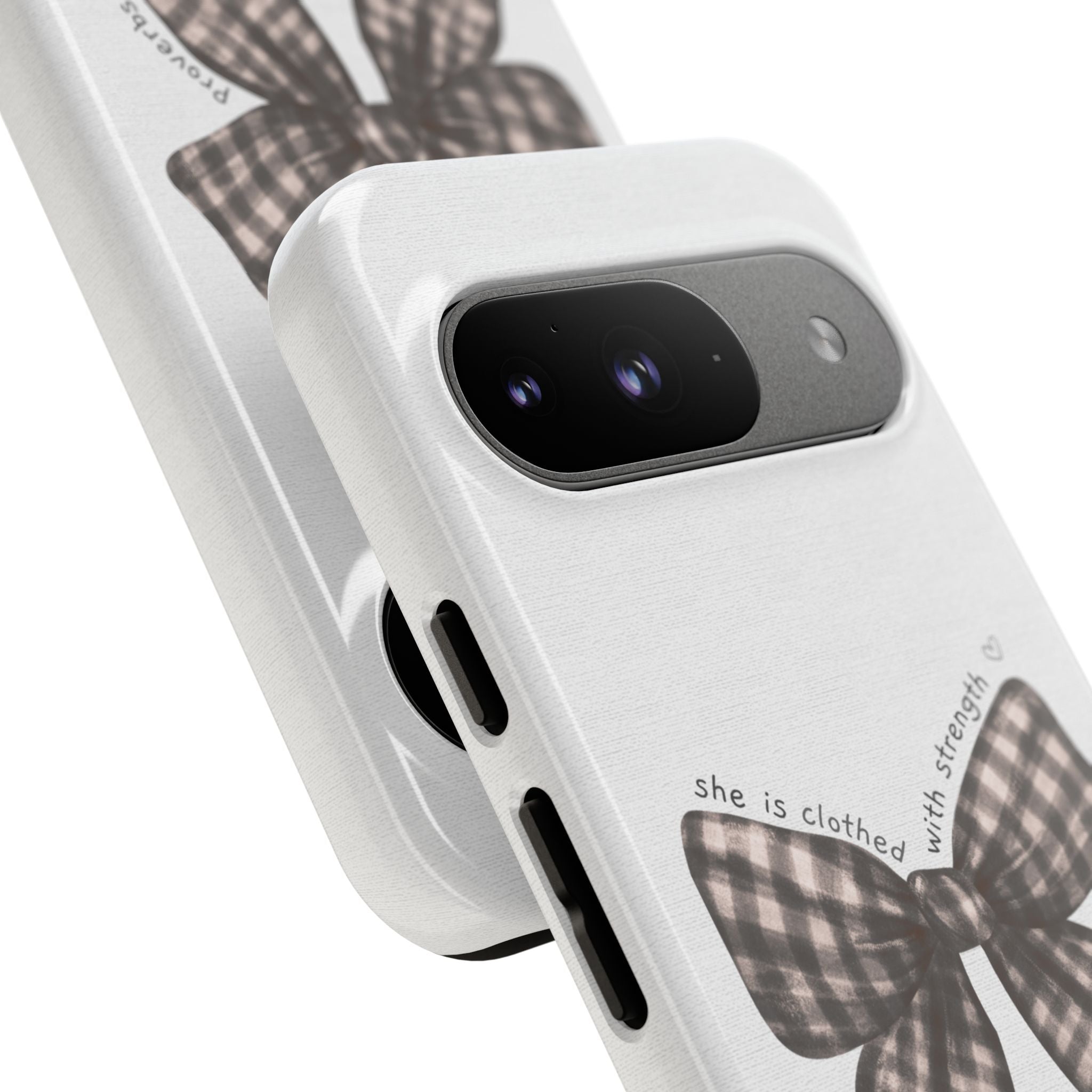 Proverbs 31 Rustic Bow Non MagSafe Phone Case