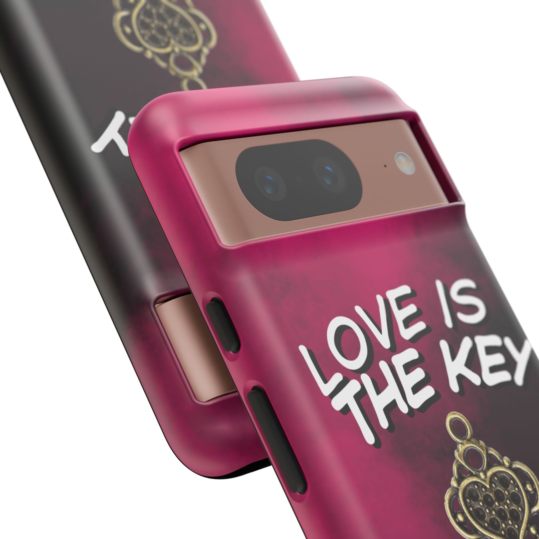 Love is the Key Phone Case
