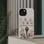 Armor of God (brown hair) phone case