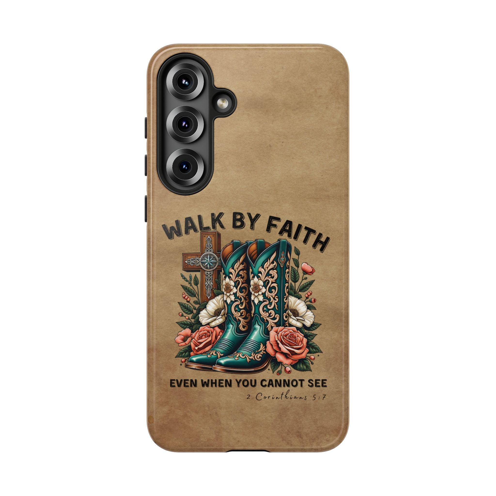 Walk By Faith Rustic Case