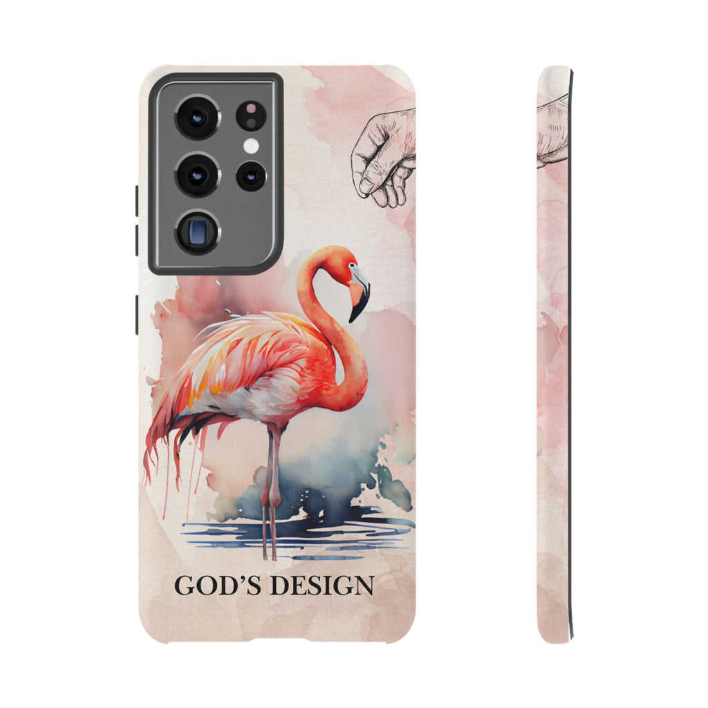 God’s Design Pink Flamingo Case