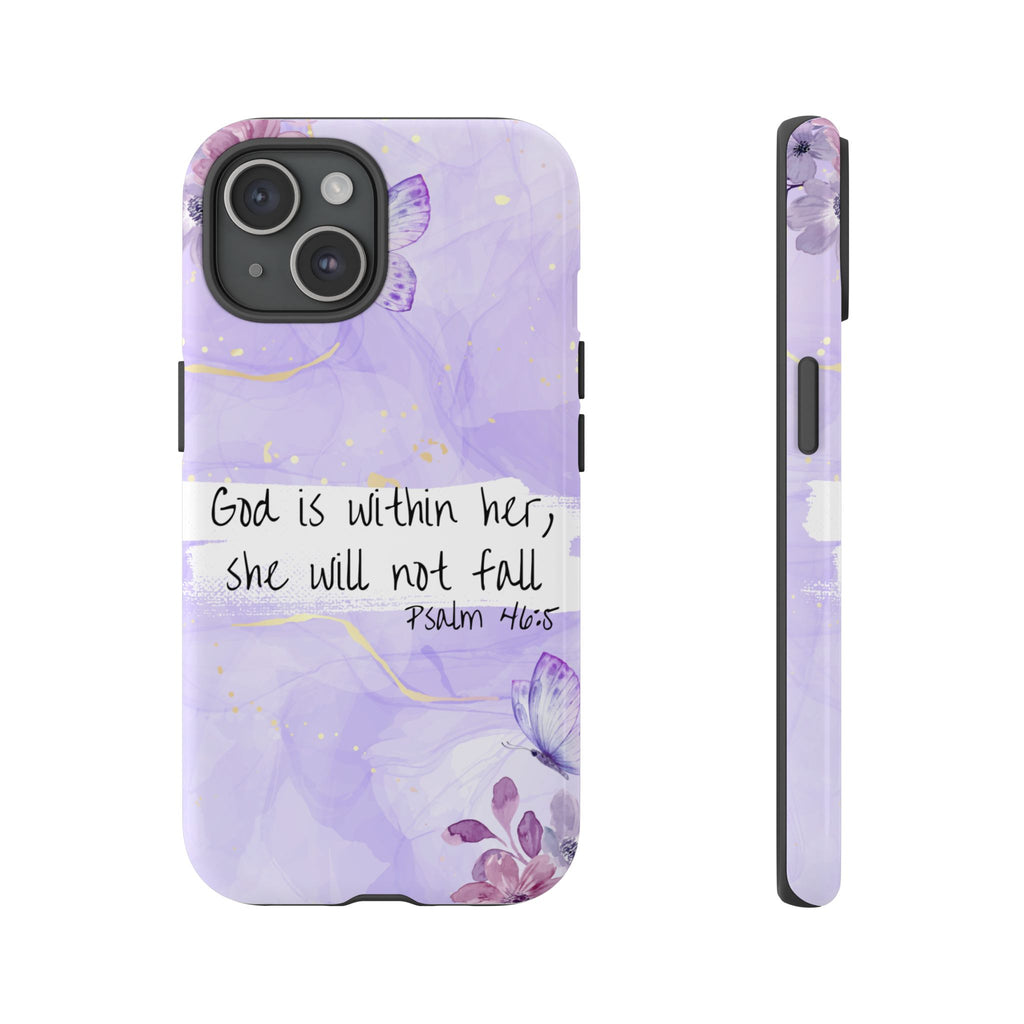 God Is Within Her Non MagSafe phone Case