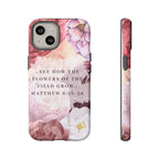 Matthew 6:28 Floral Samsung/Android Phone Case