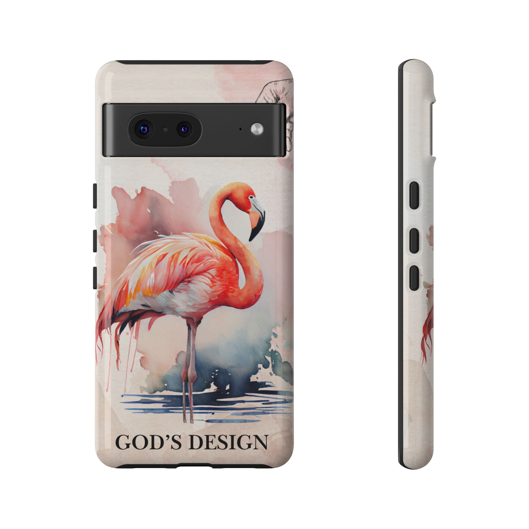 God’s Design Pink Flamingo Case