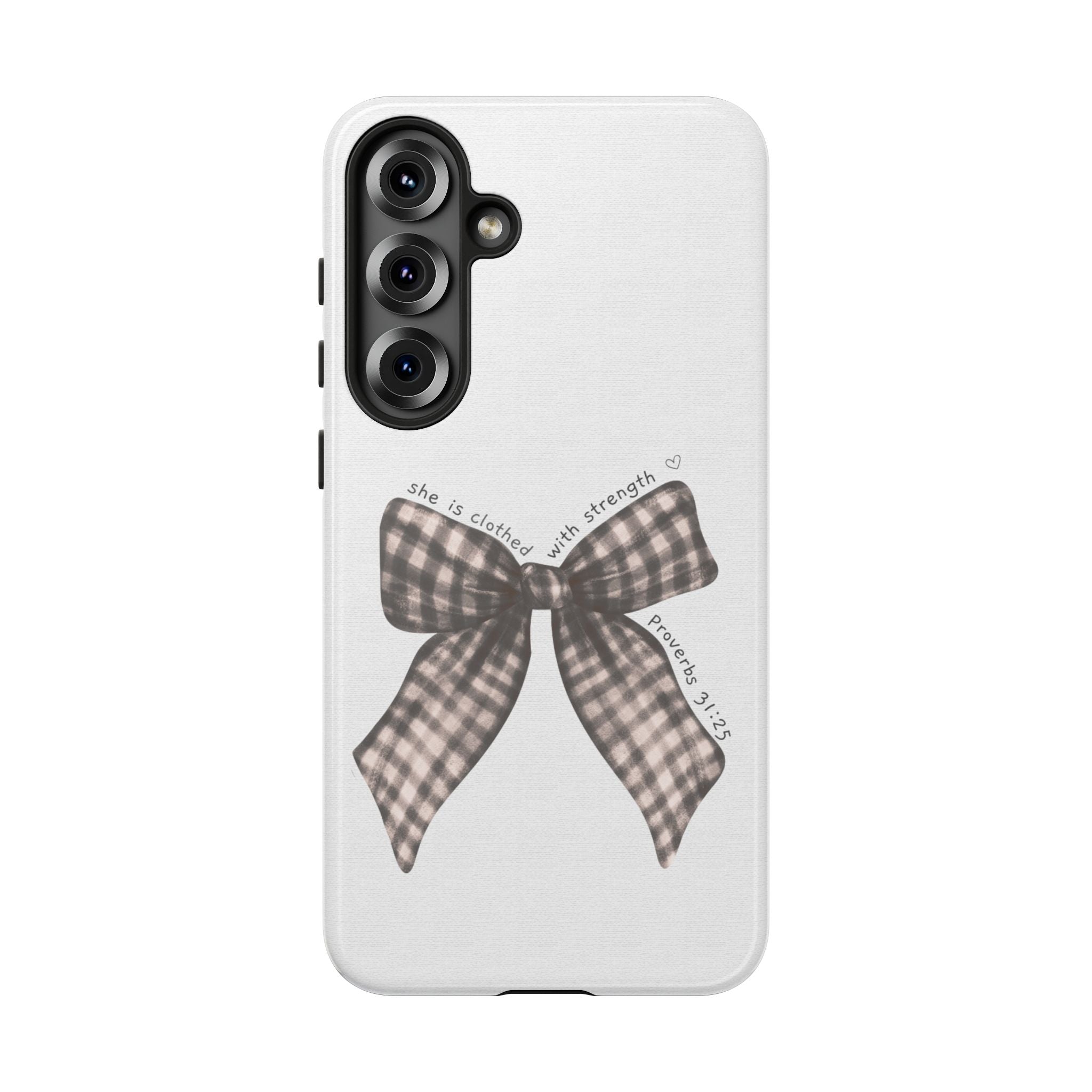Proverbs 31 Rustic Bow Non MagSafe Phone Case