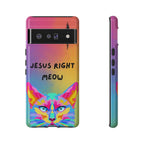 Jesus Right Meow Non MagSafe Phone Case