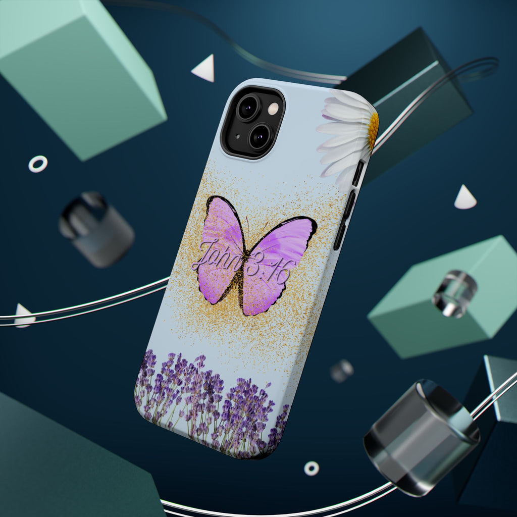 Butterfly Floral John 3:16