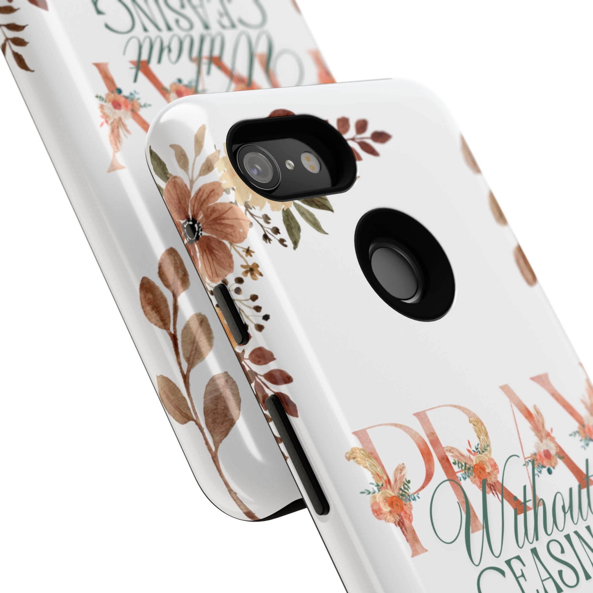 Pray Without Ceasing phone case