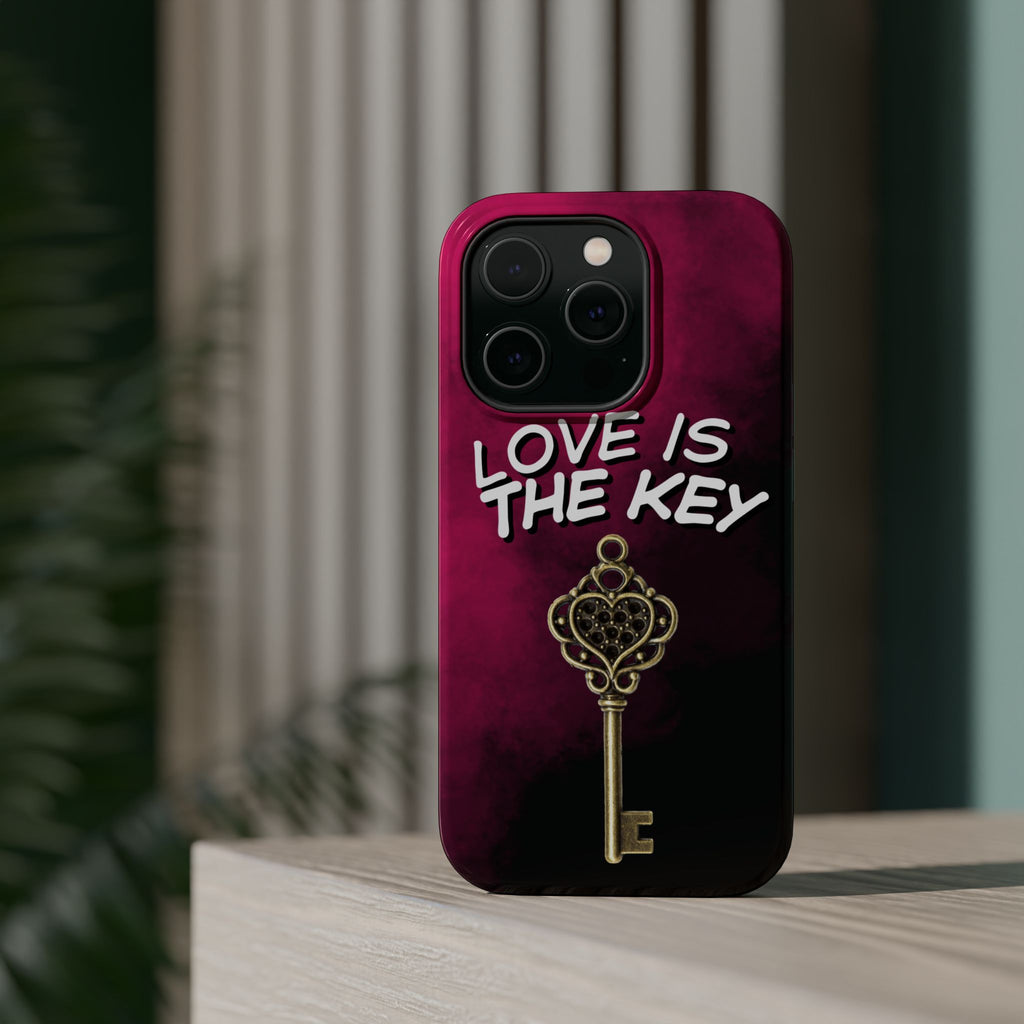 Love is the Key Phone Case