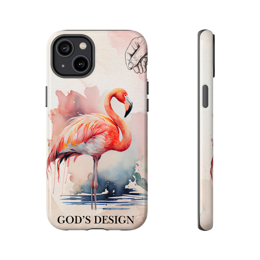 God’s Design Pink Flamingo Case