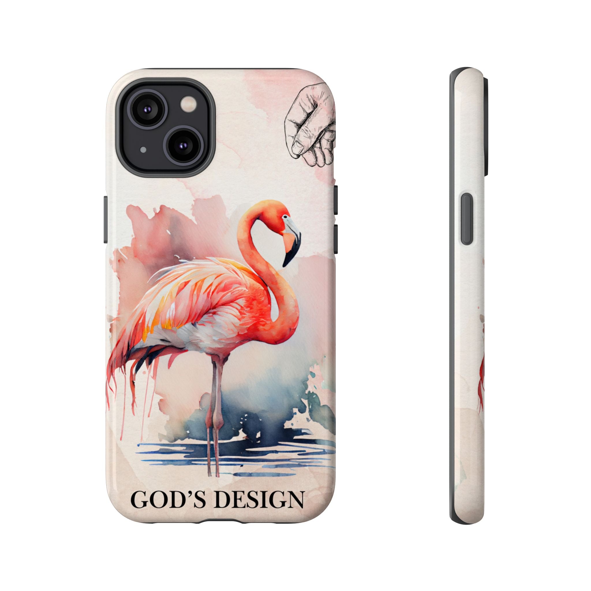 God’s Design Pink Flamingo Case
