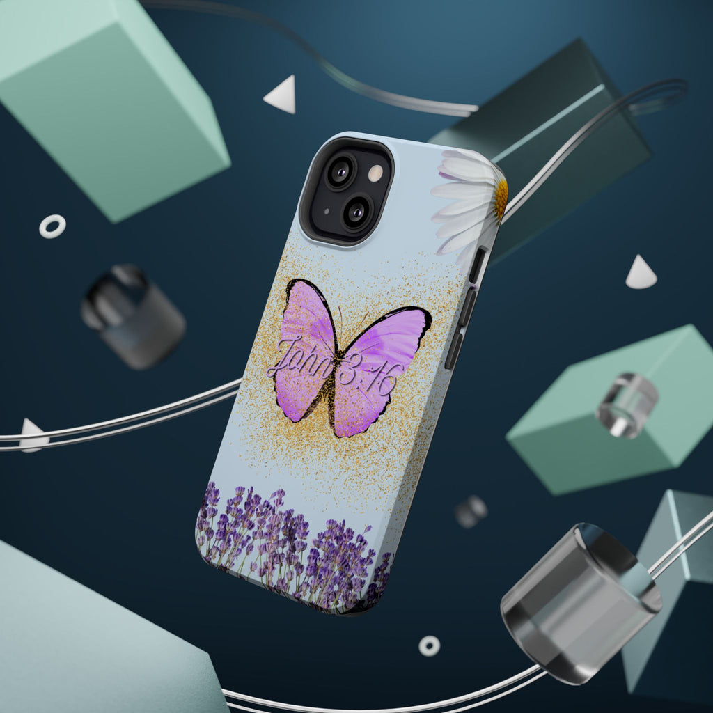 Butterfly Floral John 3:16