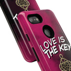 Love is the Key Phone Case