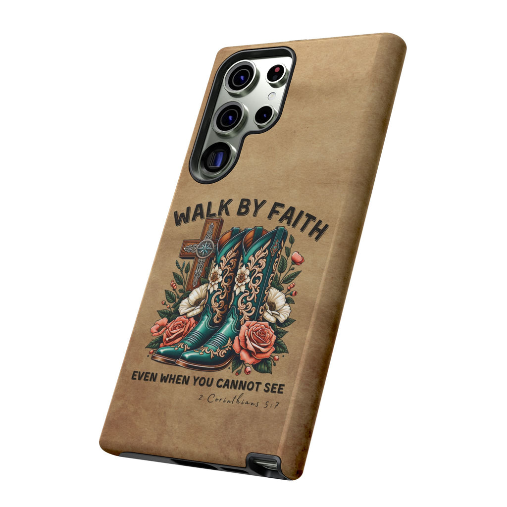Walk By Faith Rustic Case