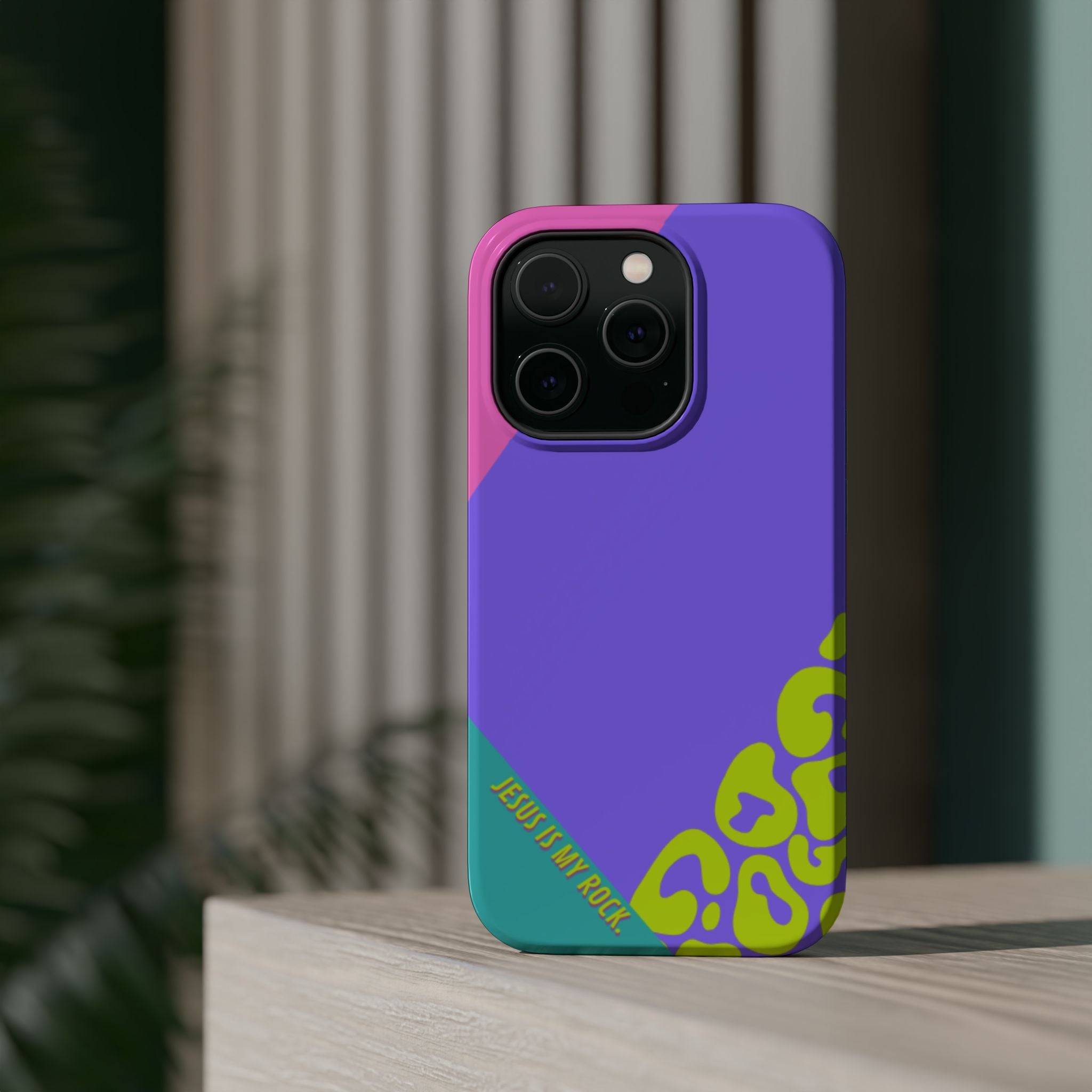 Jesus Is My Rock 90's Design Phone Case